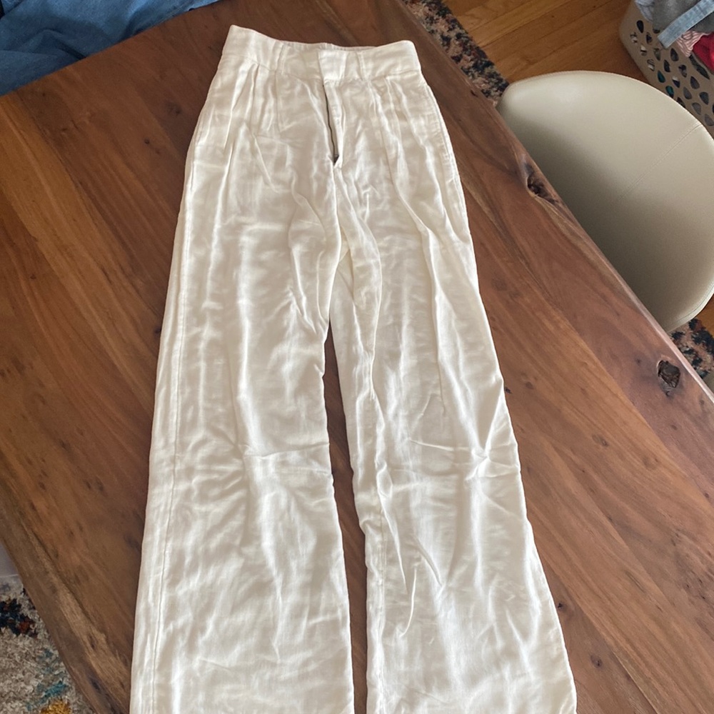 Abercrombie flowy linen pants